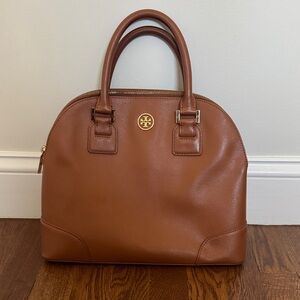 Tory Burch Tan Leather Satchel